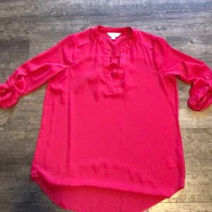 Hot pink decree blouse